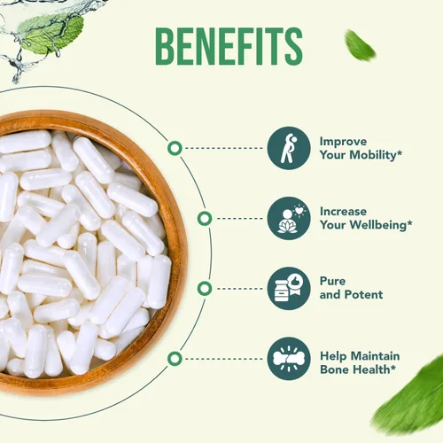 Vista 5 de Healthy Way Pure SAM-e 1500 mg (por porción) 360 cápsulas (paquete de 2) (S-adenosil metionina) apoya la salud de las articulaciones y la función