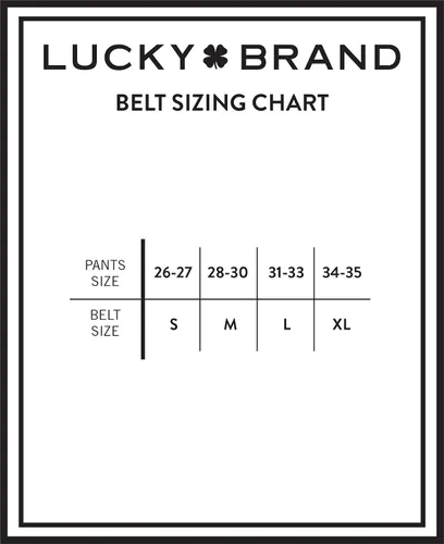 Vista 6 de Lucky Brand Cinturones llamativos de cuero para mujer