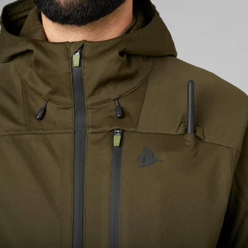 Vista 3 de Chaqueta Hawker Shell II - Verde pino C52 Verde