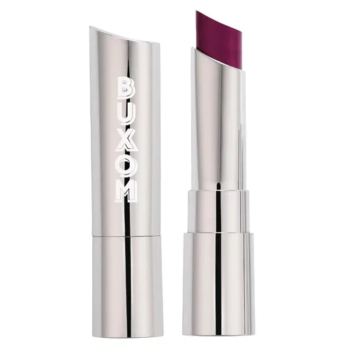 Vista 10 de Buxom Lápiz labial satinado completo, formulado con ácido hialurónico y cera de girasol, lápiz labial cremoso hidratante, acabado satinado, ligero