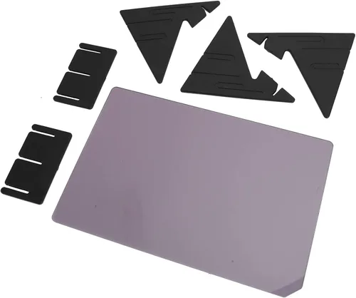 Vista 7 de Ejoyous Tablero de plantilla portátil, caja de luz, tablero de dibujo, dibujo, espejo, reflejo, atenuación, copia, pintura, limitación, herramienta