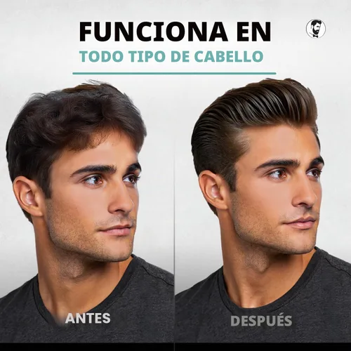 Vista 6 de Gentlemen Republic - Gel para el cabello refinado de 8 onzas, brillo y sujeción las 24 horas