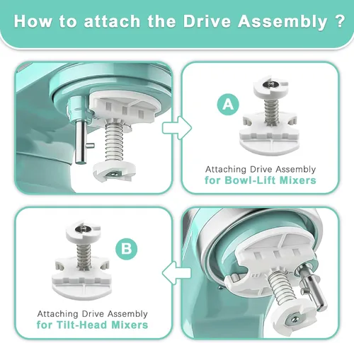 Vista 5 de KitchenAid - Accesorio para máquina de helados para batidora de pie, cuenco de helado de 2 cuartos de galón compatible con batidoras de soporte