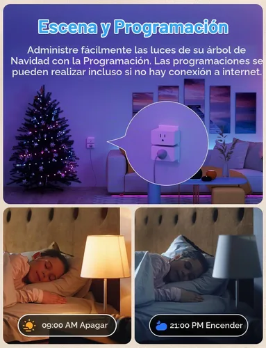 Vista 5 de meross Enchufe inteligente Mini, 15 A y Wi-Fi fiable, compatible con Apple HomeKit, Siri, Alexa, Echo, Google Assistant y Nest Hub, control