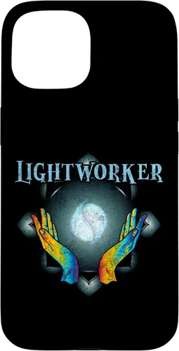 Vista 6 de Funda para iPhone 16 Energy Chakra Holistic Healing Hands Lightworker Reiki