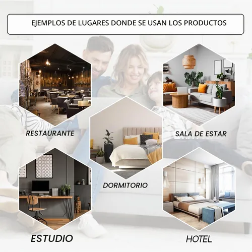 Vista 6 de Divisor de habitación, divisor de pared de 6 pies, pantalla de madera, 4 paneles, malla de madera, diseño tejido a mano, pantalla de habitación