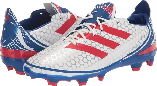 Vista 7 de adidas Tenis de fútbol de tierra firme unisex para niños, BlancoTeam Colleg RedTeam Royal Blue, 4.5 Big Kid
