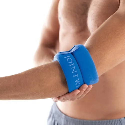 Vista 2 de Bed Buddy - Envoltura para articulaciones, terapia de calor y frío para aliviar el dolor muscular y aliviar el dolor articular, almohadilla térmica
