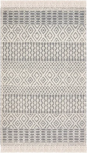 Vista 12 de SAFAVIEH Natura Collection - Alfombra decorativa de 2 x 3 pies, color marfil, con flecos de lana marroquí bohemia, hecha a mano, ideal para zonas