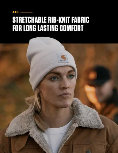 Vista 4 de Carhartt Gorro de punto con puños para hombre
