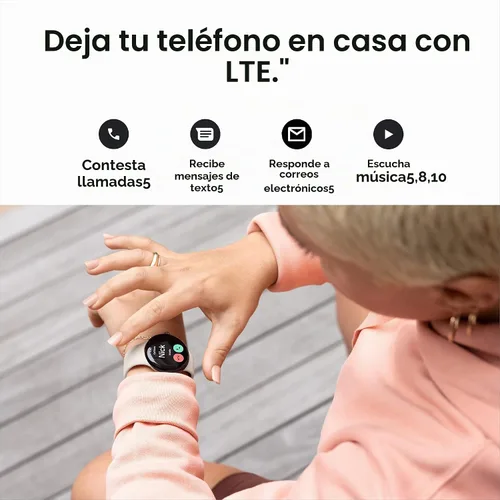Vista 6 de Google Pixel Watch 1ª generación (modelo anterior) – Reloj inteligente Android con seguimiento de actividad Fitbit – Reloj de seguimiento