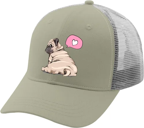 Vista 2 de Dad Hats Pug Dog Dad Hats, Graphic Hats for Women