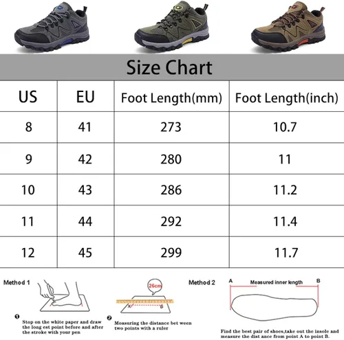 Vista 7 de Harssidanzar Zapatos de senderismo para hombre ligeros transpirables para exteriores zapatos de senderismo antideslizantes SM252