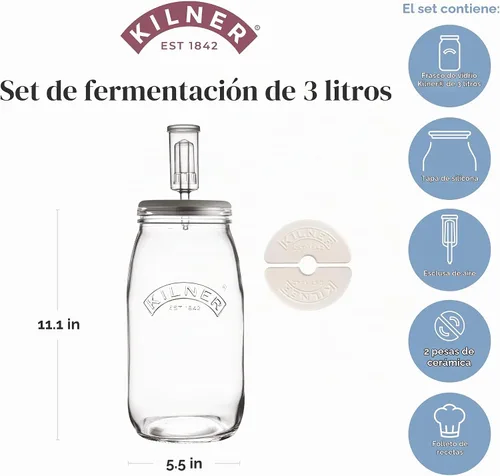 Vista 5 de KILNER Conjunto de fermentación, 1 EA