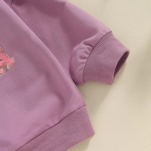 Vista 5 de Disfraz de Halloween para bebé, sudadera de calabaza con cuello redondo, suéter de manga larga, ropa de otoño