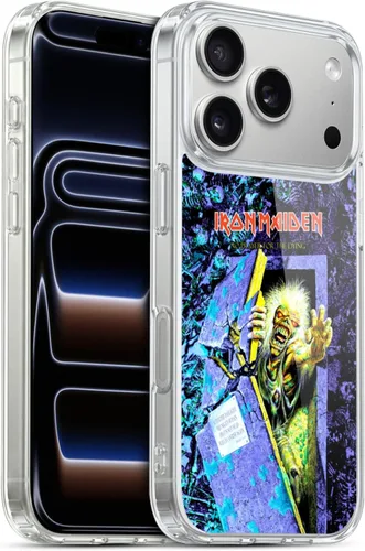 Vista 207 de Head Case Designs Funda de gel suave con licencia oficial de Iron Maiden Brave New World, compatible con Apple iPhone 7 Plus/iPhone 8 Plus Nuevo