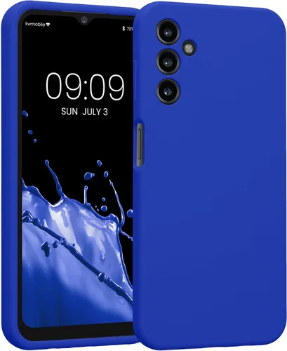 Vista 60 de kwmobile Funda compatible con Samsung Galaxy A13 4G - Funda delgada de silicona TPU - Acabado suave al tacto - Amarillo radiante