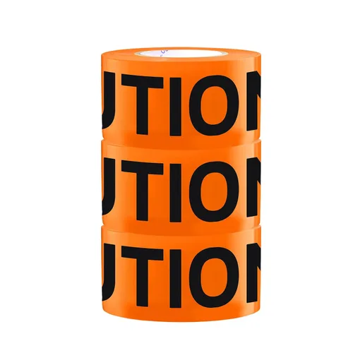 Vista 21 de TopSoon Rollo de cinta de precaución naranja, 3 pulgadas por 1000 pies, cinta de barricada de no entrar, cinta de zona de construcción premium