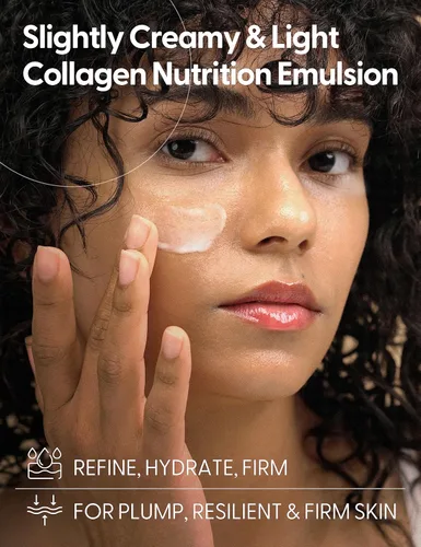 Vista 6 de It'S SKIN Emulsión de colágeno nutritivo: volumen de colágeno marino y loción facial reafirmante, revitalizante intenso y elasticidad para pieles