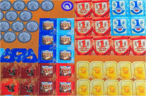 Vista 2 de Bioshock Infinite: El asedio de Columbia juego de mesa.
