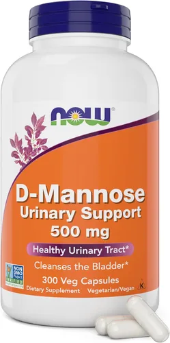 Vista 10 de Now Foods D-manosa, 120 cápsulas 500 mg (paquete de 3)