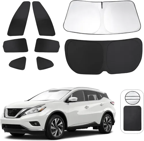 Vista 123 de TINGLU Persianas de ventana para Honda CR-V 2023-2026, accesorios para ventanas laterales de automóvil, parabrisas triangular, parasol para rayos UV