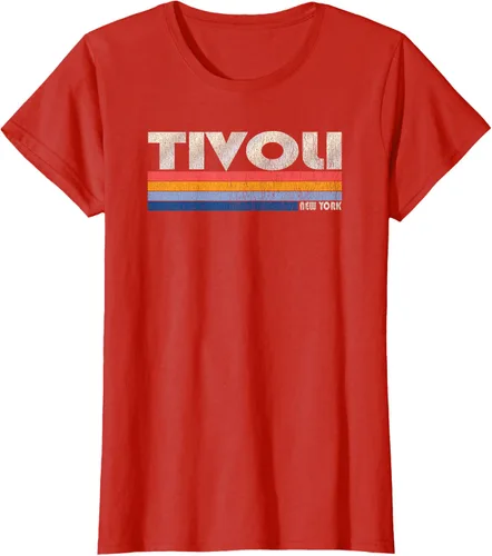 Vista 69 de Camiseta vintage de los años 80 estilo Tivoli NY