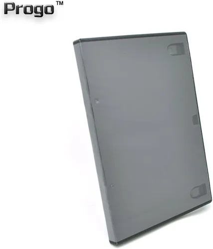 Vista 4 de Progo Paquete de 50 fundas de DVD estándar negras individuales de 0.551 in