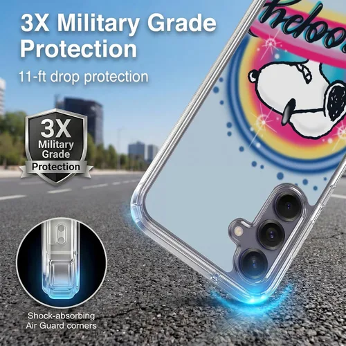 Vista 552 de Head Case Designs Officially Licensed Peanuts Beach Surf Snoopy Boardwalk Airbrush Gel Case [Military Grade Protection] Compatible with Google Pixel