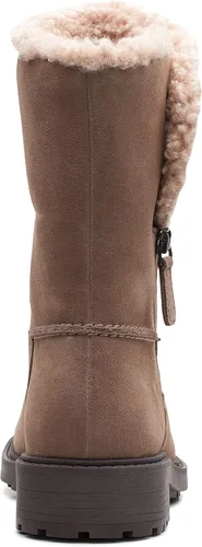 Vista 3 de Clarks Botas de media pantorrilla con cremallera Opal para mujer