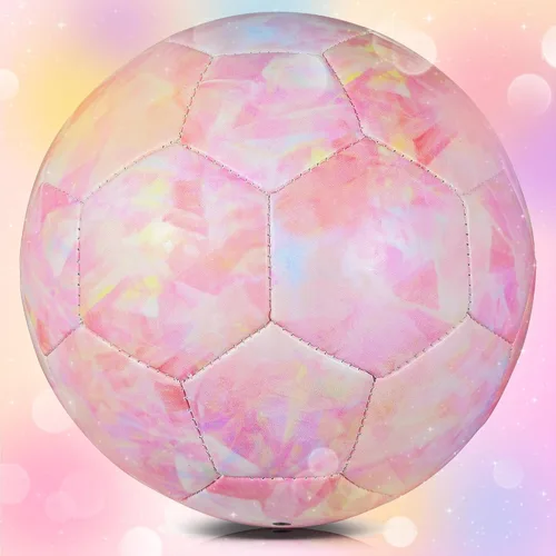 Vista 8 de Soccer Ball Size 3/Size 4 for Kids, Premium TPU Toddler Soccer Balls Interactive Indoor Outdoor Sports Toys for Kid Children Boys Girls Teenager