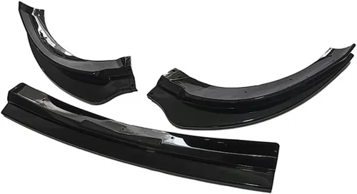 Vista 4 de Parachoques delantero Splitter protector debajo de la barbilla compatible con Mercedes Benz Sprinter 2018-2025 1500 2500 3500 W907 910, negro