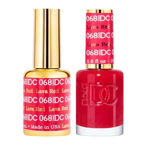Vista 13 de Set de Esmalte de Gel DND DC, Colección Roja, Esmalte de Gel UV/LED y Laca de Uñas para Secar al Aire, Juego de Esmaltes Sin Astillas, 0.5 Onzas