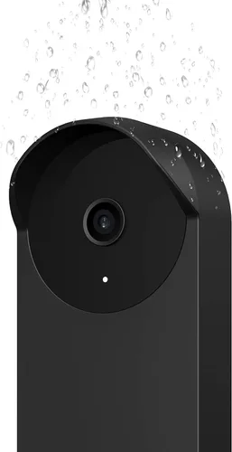 Vista 5 de Funda de silicona compatible con Google Nest Doorbell (batería), impermeable, protector de cámara, accesorios para timbre de puerta Google Nest