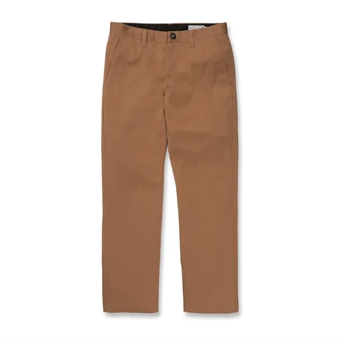 Vista 21 de Volcom Frickin - Pantalón chino elástico moderno para hombre, pantalones de sarga elásticos para uso diario Negro