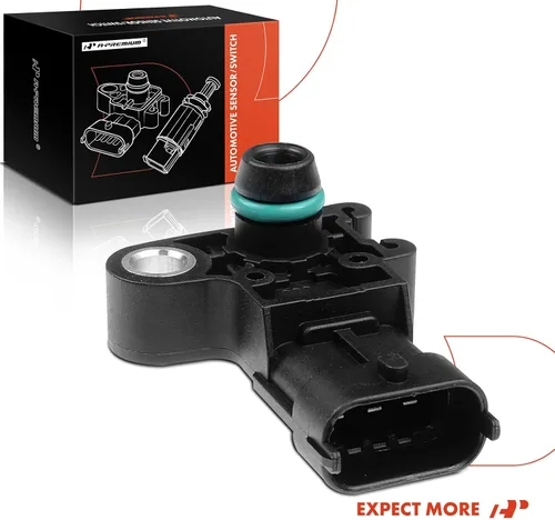 Vista 8 de A-Premium - Sensor de mapa de presión absoluta del colector compatible con Buick y GMC para Buick Regal y Cadillac Escalade y Chevrolet Camaro