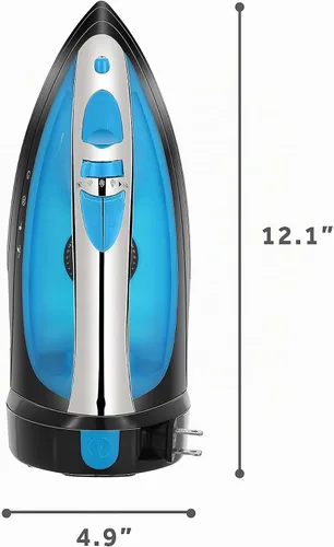 Vista 8 de Sunbeam Plancha de vapor Steammaster de 1400 W con disparo de función de vapor y cable retráctil