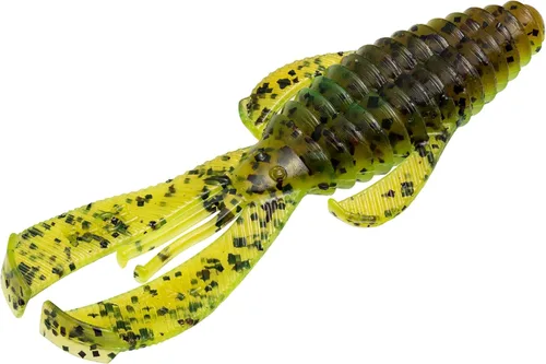 Vista 26 de Strike King Rage Bug Señuelo de Pesca, Grúber de Plástico Suave, Diseño Único, Acción Sutil