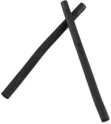 Vista 5 de E-outstanding Palitos de carbón, 25 lápices de carbón de 7 a 0.354 in de diámetro para dibujo, bocetos y bellas artes, carbón comprimido