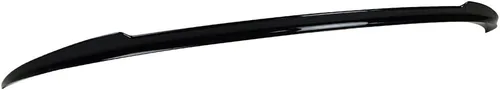 Vista 7 de Alerón de maletero prepintado compatible con BMW F12 Serie 6 2012-2018, estilo V, ABS pintado #300 Alpine White III, parte trasera trasera trasera
