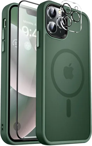 Vista 136 de MOCCA - Funda magnética resistente para iPhone XR de 6.1 pulgadas, compatible con MagSafe, funda con protección contra caídas de grado militar