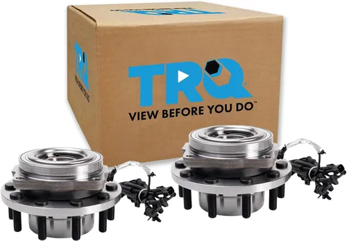 Vista 260 de TRQ Juego de cojinete de rueda delantera y conjunto de cubo