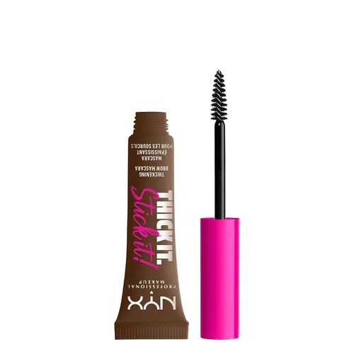 Vista 11 de NYX PROFESSIONAL MAKEUP Thick It Stick It Máscara Engrosante para Cejas, Gel para Cejas - Taupe