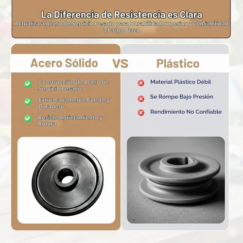 Vista 6 de Abridores de puerta de garaje 144C56 - Polea de acero sólido de 2.5 pulgadas, compatible con modelos Chamberlain, LiftMaster, Sears Craftsman