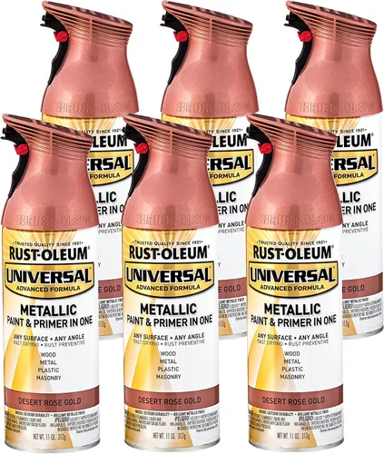 Vista 32 de Rust-Oleum Pintura en aerosol metálica universal para todas las superficies, cobre envejecido Cobre (Aged Copper)