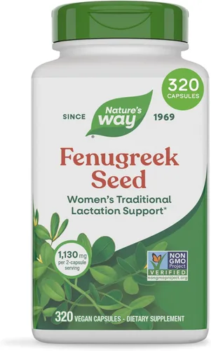 Vista 10 de Semillas de fenogreco Nature's Way, 610 mg, 12800, 100, 1, 1