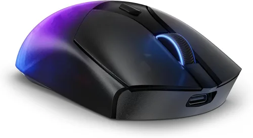 Vista 11 de Lenovo Legion M410 Mouse Inalámbrico RGB para Juegos – Mouse de 6 Botones con Agarre Palmar con 16,000 DPI, Batería Recargable de 53 Horas