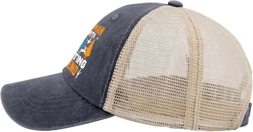Vista 3 de Man Myth Legend Hunter Sombrero de golf Sombreros y gorras para mujer Azul púrpura 04 Sombrero para correr Hombres Regalos para mujeres Sombreros