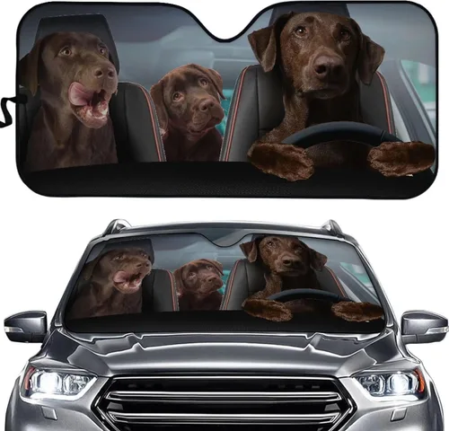 Vista 27 de SEANATIVE Parasol divertido para parabrisas de automóvil, protección contra rayos UV, protector de ventana delantera, diseño de ojos enojados