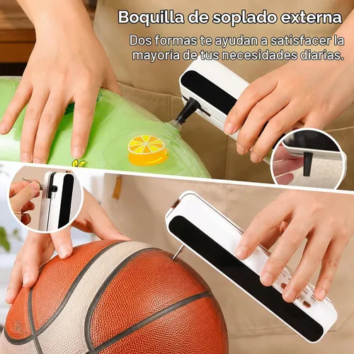 Vista 7 de Portable Cordless Vacuum Sealer, Rechargeable Food Sealer Machine